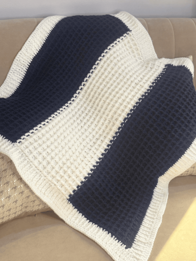 بطانية كروشيه